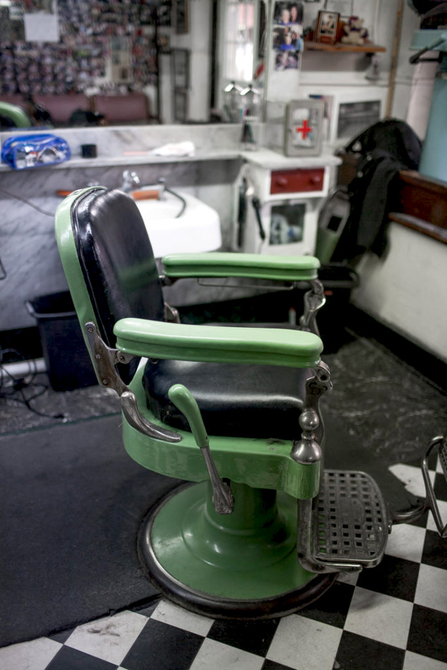Mount Airy NC Floyds barber chair