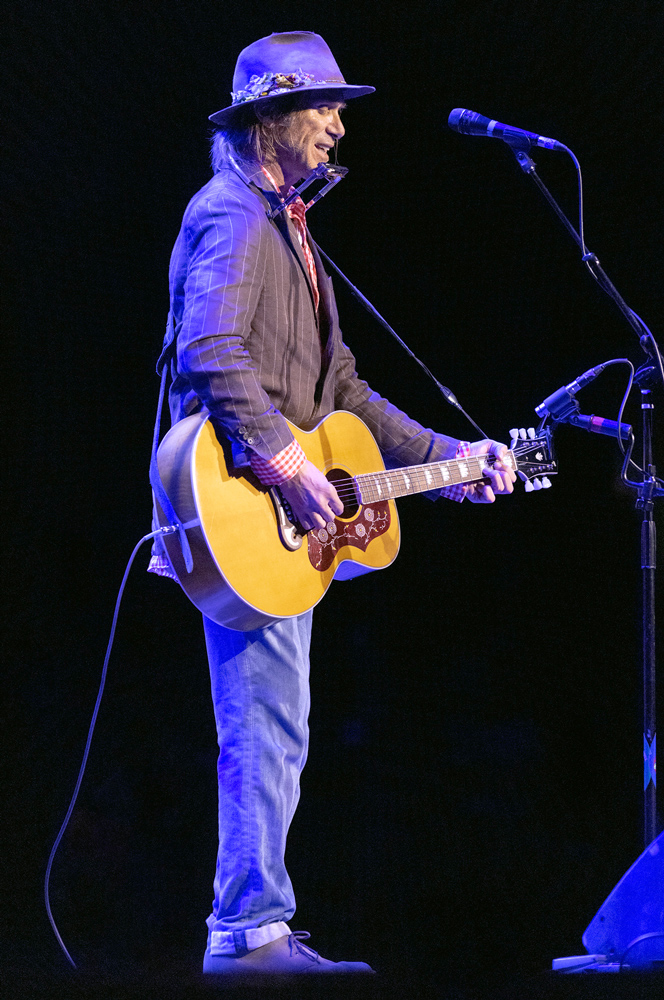 Color Photograph by Willa Stein of singer songwriter Todd Snider at The Ryman 2021