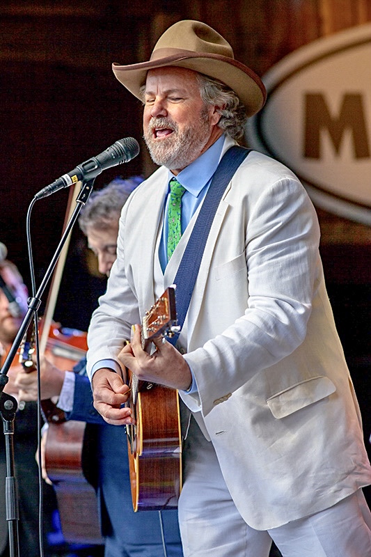 Color Photograph by Willa Stein of Robert Earl Keen at Merlefest in 2015